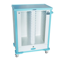 ABS Hospital Cart for Medical Holder Record Trolley/ Medical Records Trolley